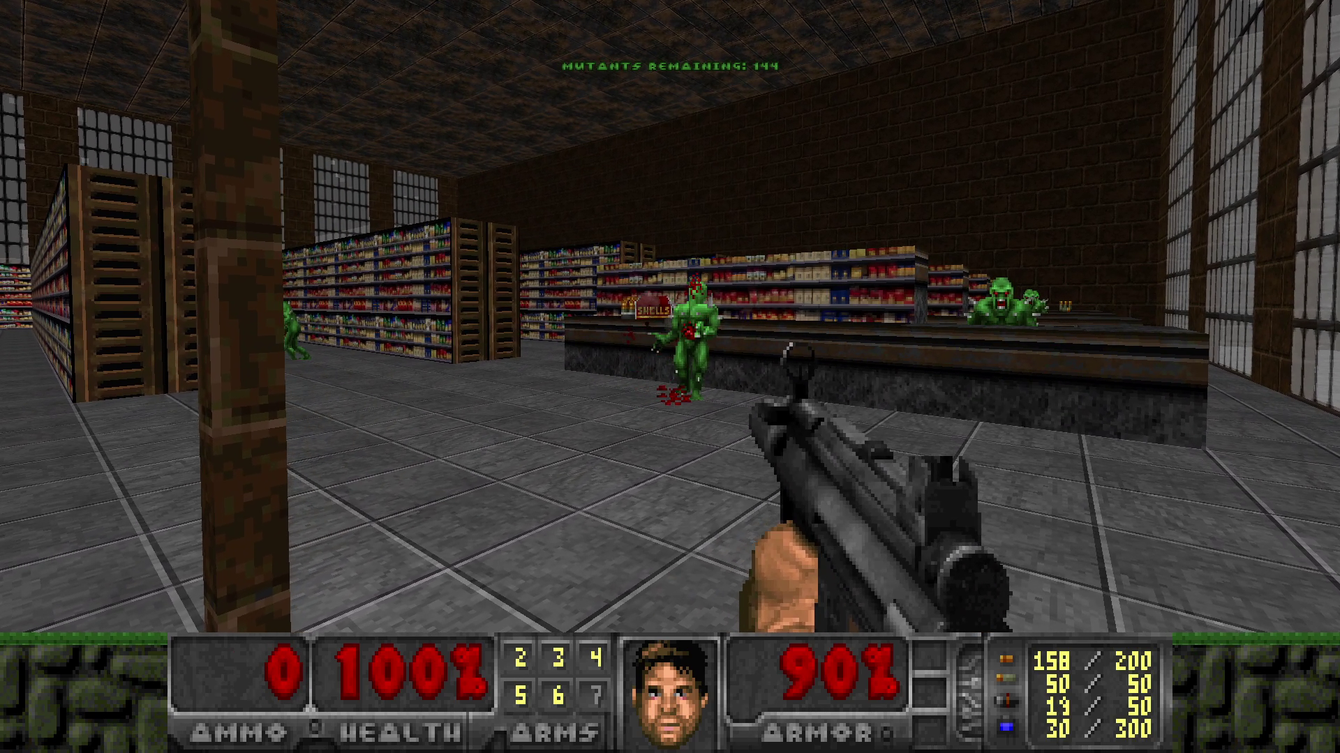 a screenshot of the game Town of The Cannibal Mutant Monsters